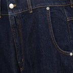 Pantalons Jeans en denim Moschino Bleu foncé Femme