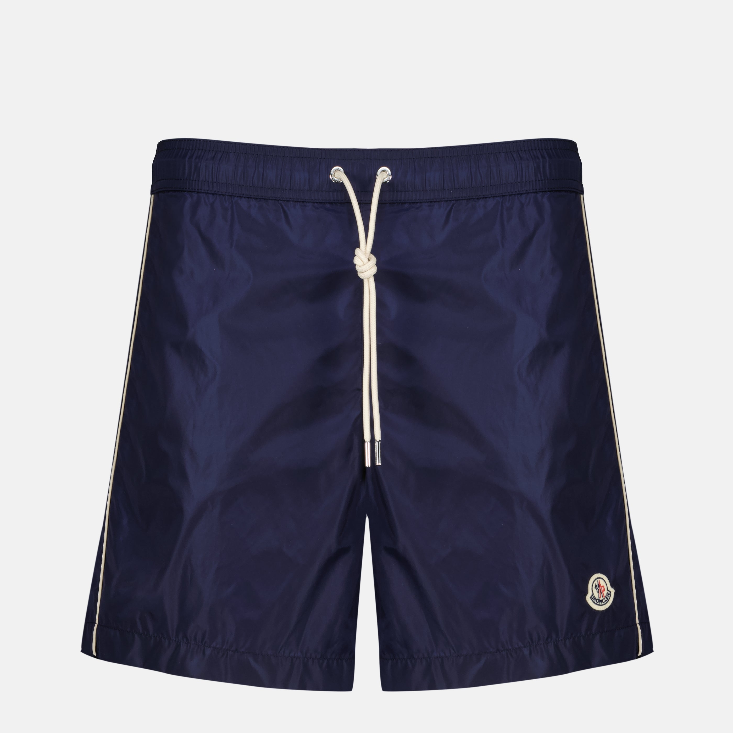 MONCLER ネイビー 水着 Mサイズ Moncler Swim Shorts with Trim - Men – myCompañero