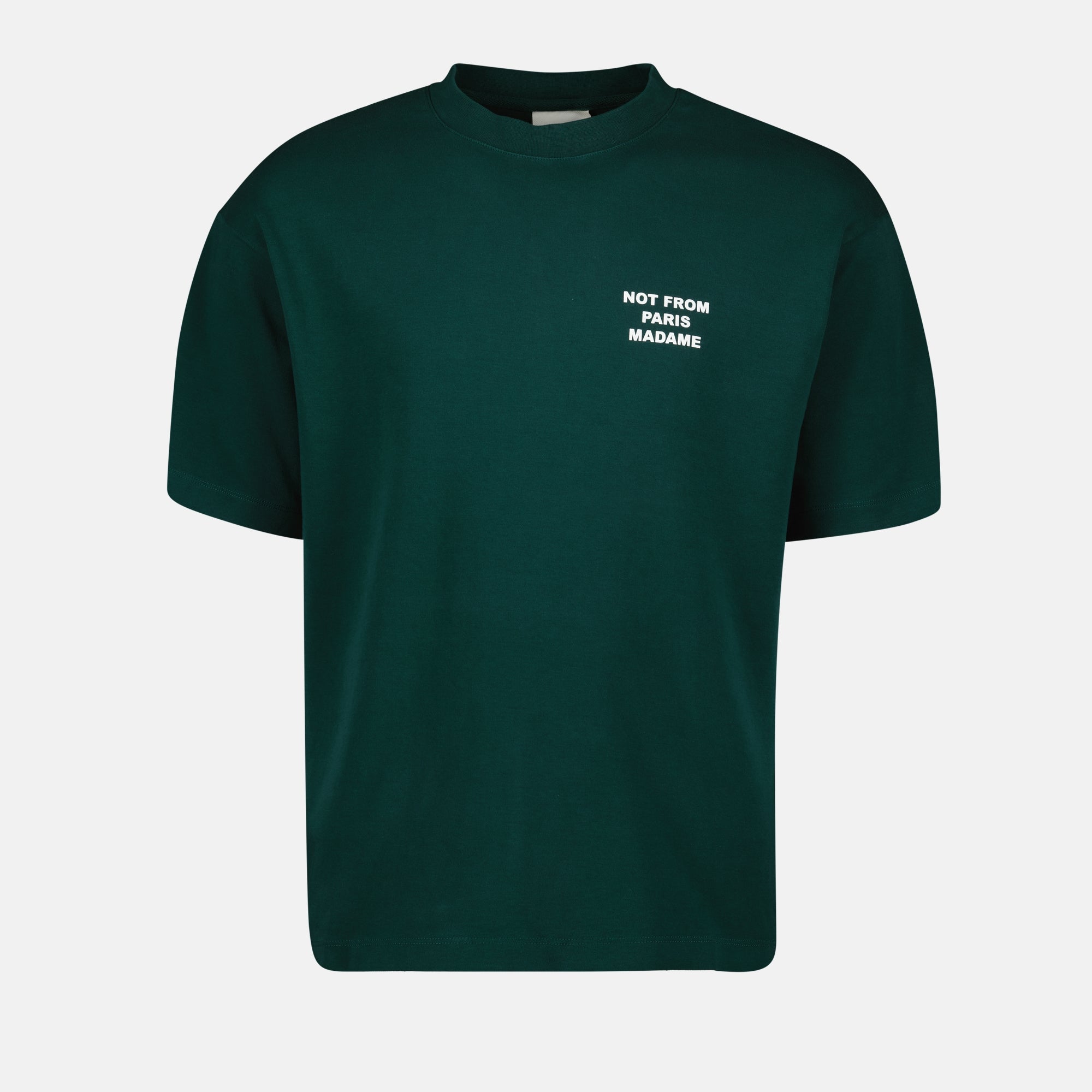 T-shirts T-shirt Slogan vert Drole De Monsieur Vert Homme