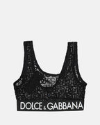Unterwäsche und homewear O7D22T FLEAQ n0000 black Dolce & Gabbana Schwarz Femme