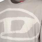 Imagen de la camiseta T-Boxt-Bleach de Diesel para Hombre - Temporada Otoño-Invierno 2025 - Vista Detallada_2