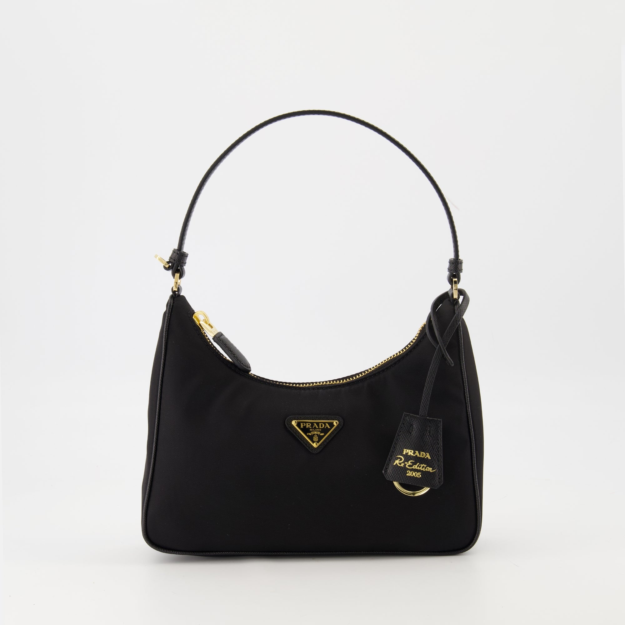 Handbags and Shoulder Bags Mini Sac Re-Edition 2005 Prada Black Women