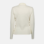 Chaquetas Chaqueta Bi-Tono Moncler Blanco Femme