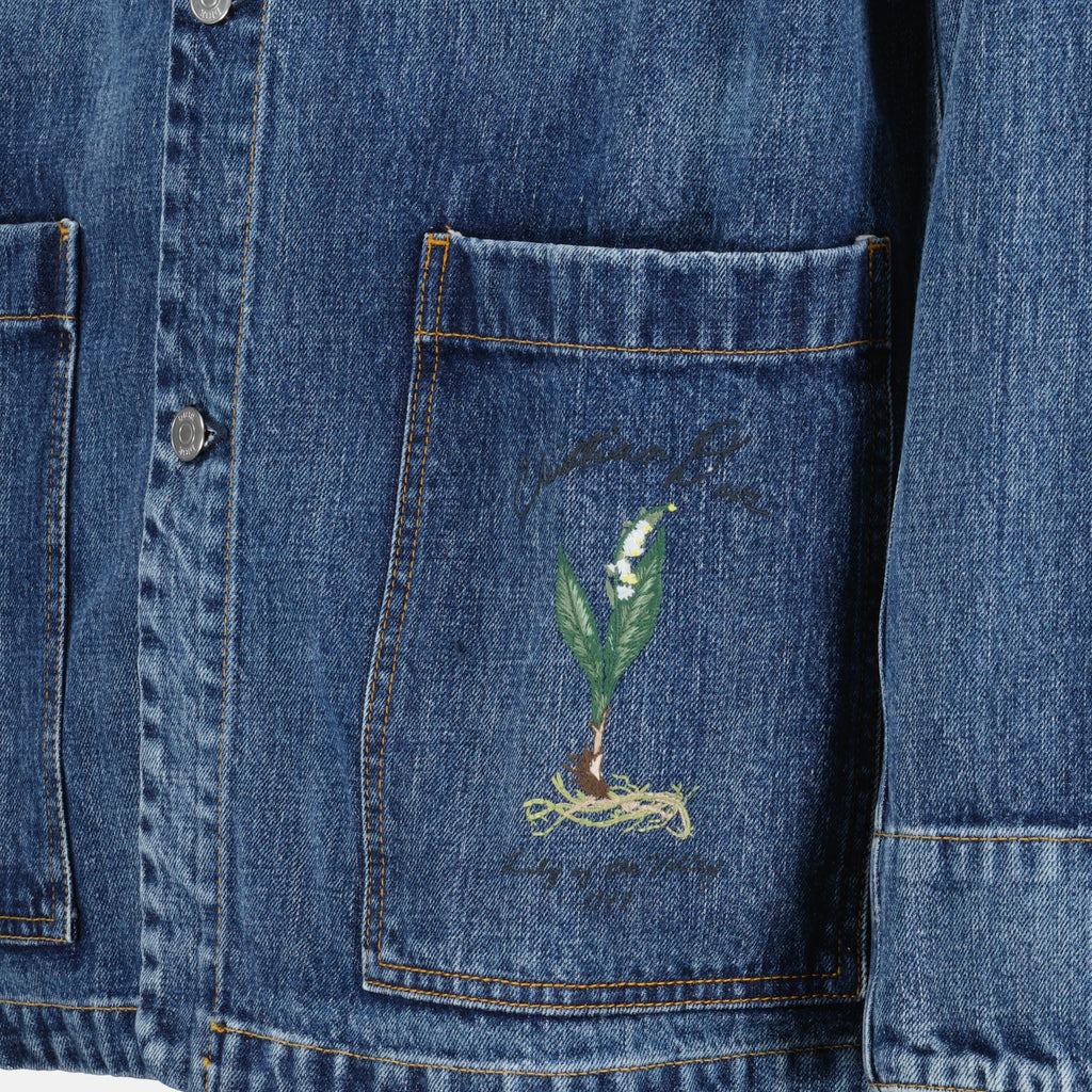 Vestes Veste en jean CD muguet Dior Bleu Homme