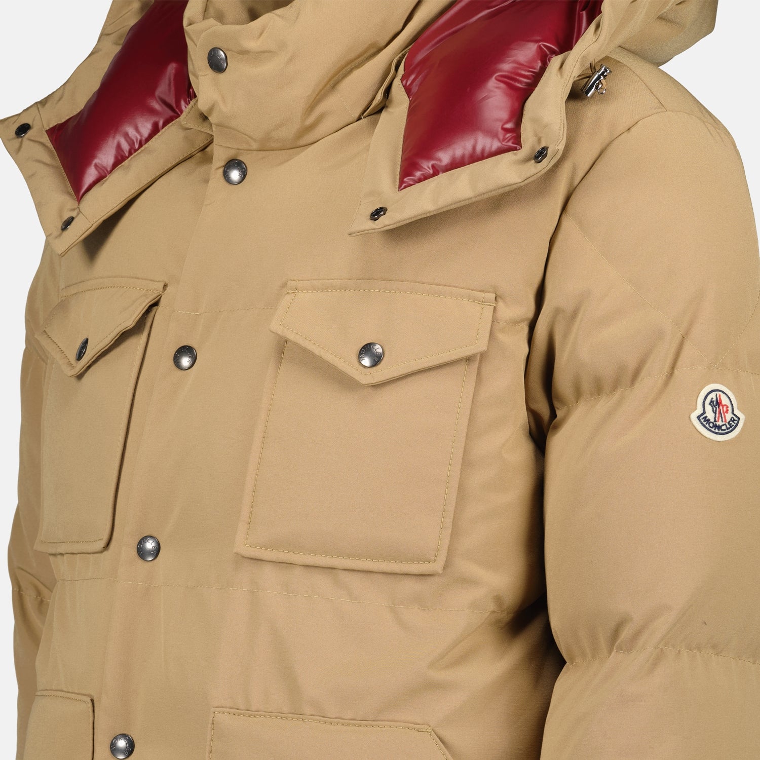 Manteaux Doudoune Fornas Moncler Beige Homme