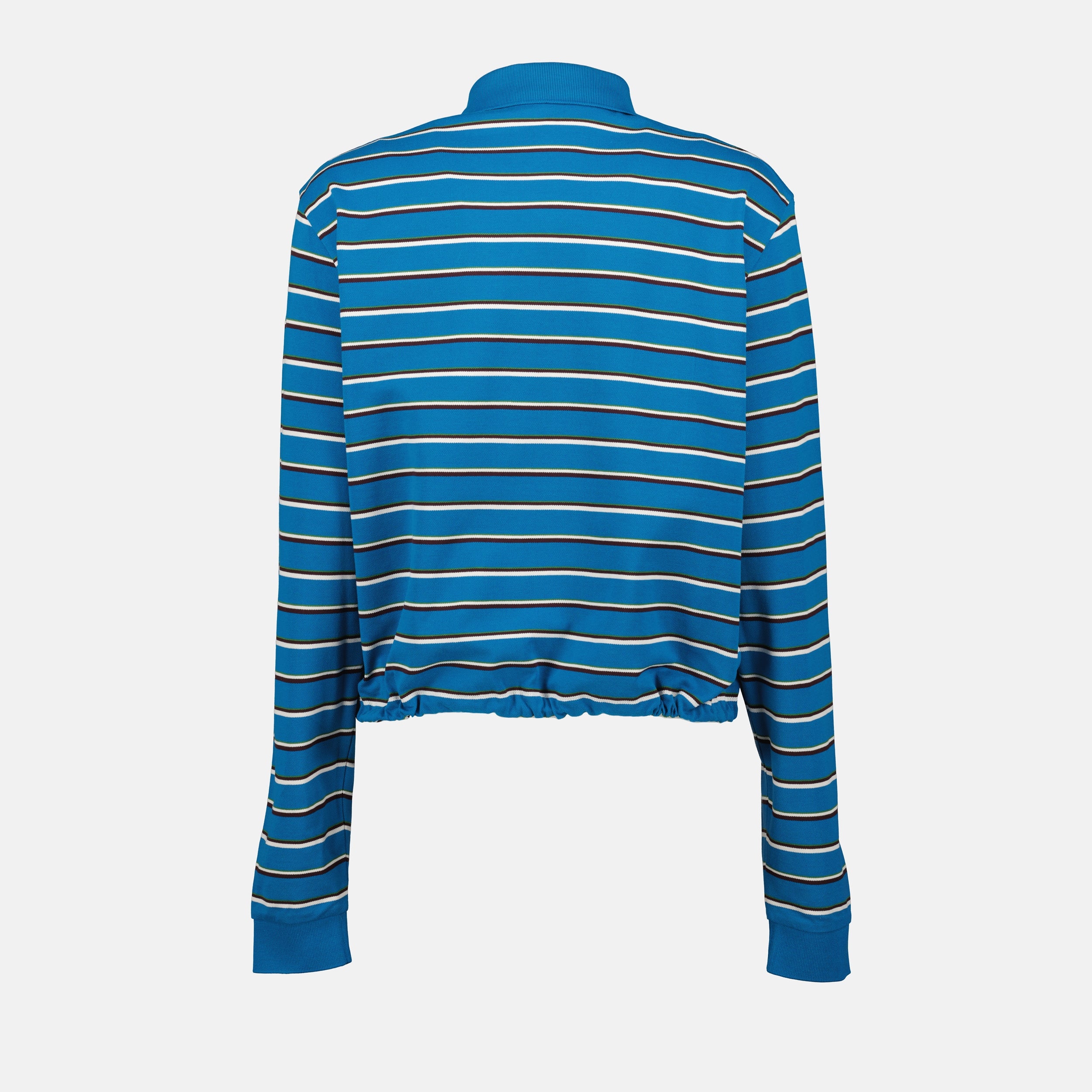 Polos Polo rayé Prada Bleu Femme