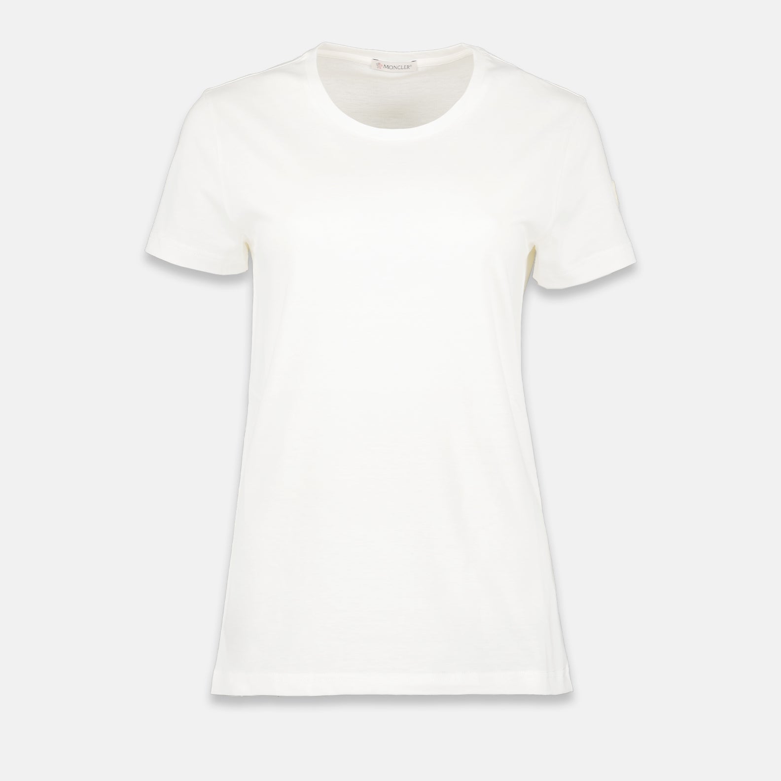 T-shirts T-shirt à logo Moncler Blanc Femme
