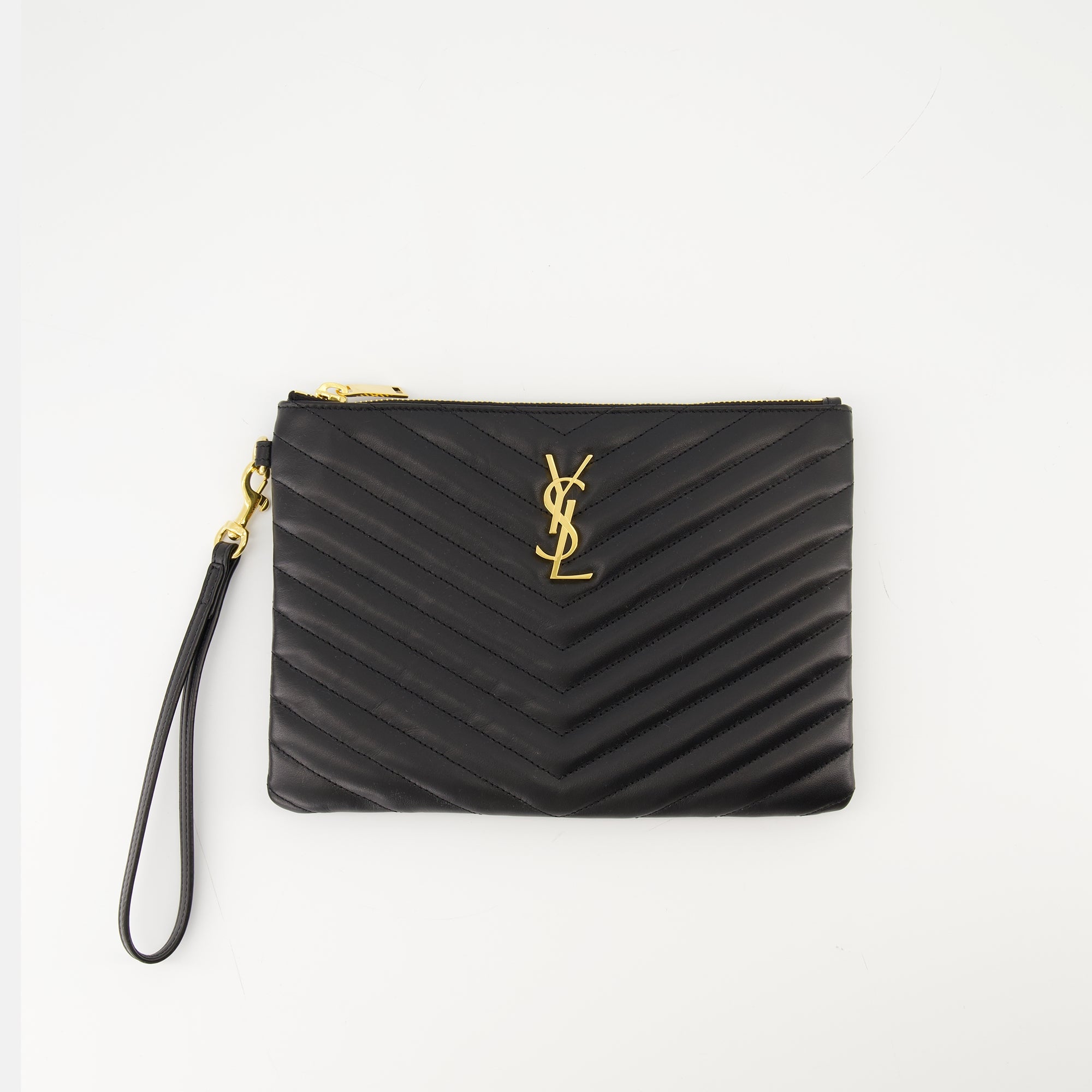 Pouches Cassandre Clutch Saint Laurent Black Women
