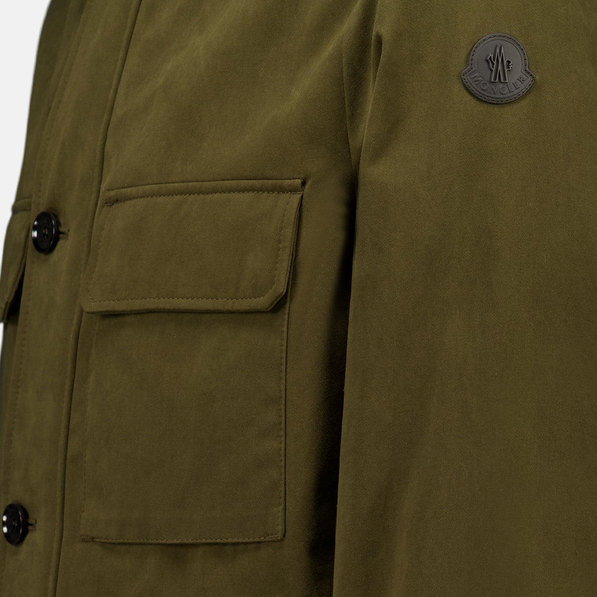 Vestes Veste Thaldrik kaki Moncler Vert Homme