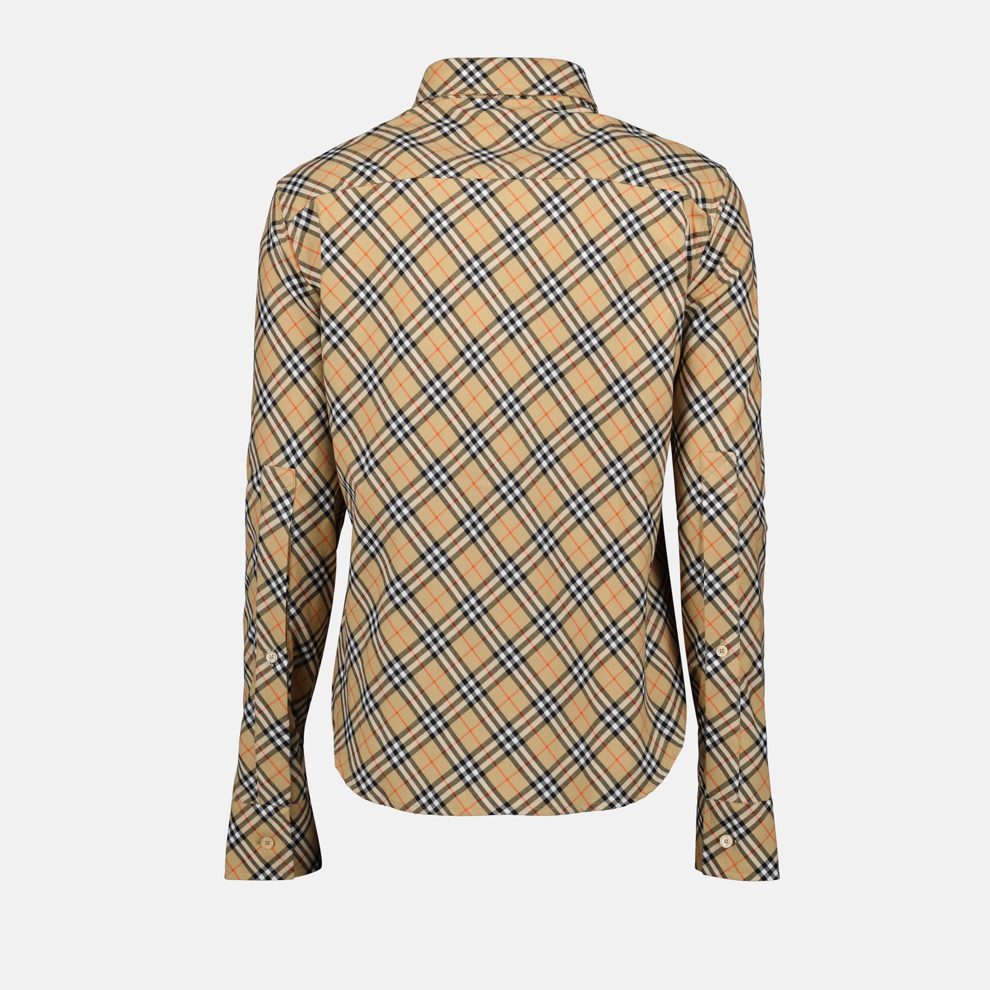 Shirts Check Shirt Burberry Beige Femme