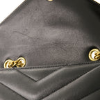 Sacs à main et épaule 루루 미디엄 블랙 백 Saint Laurent Noir Femme