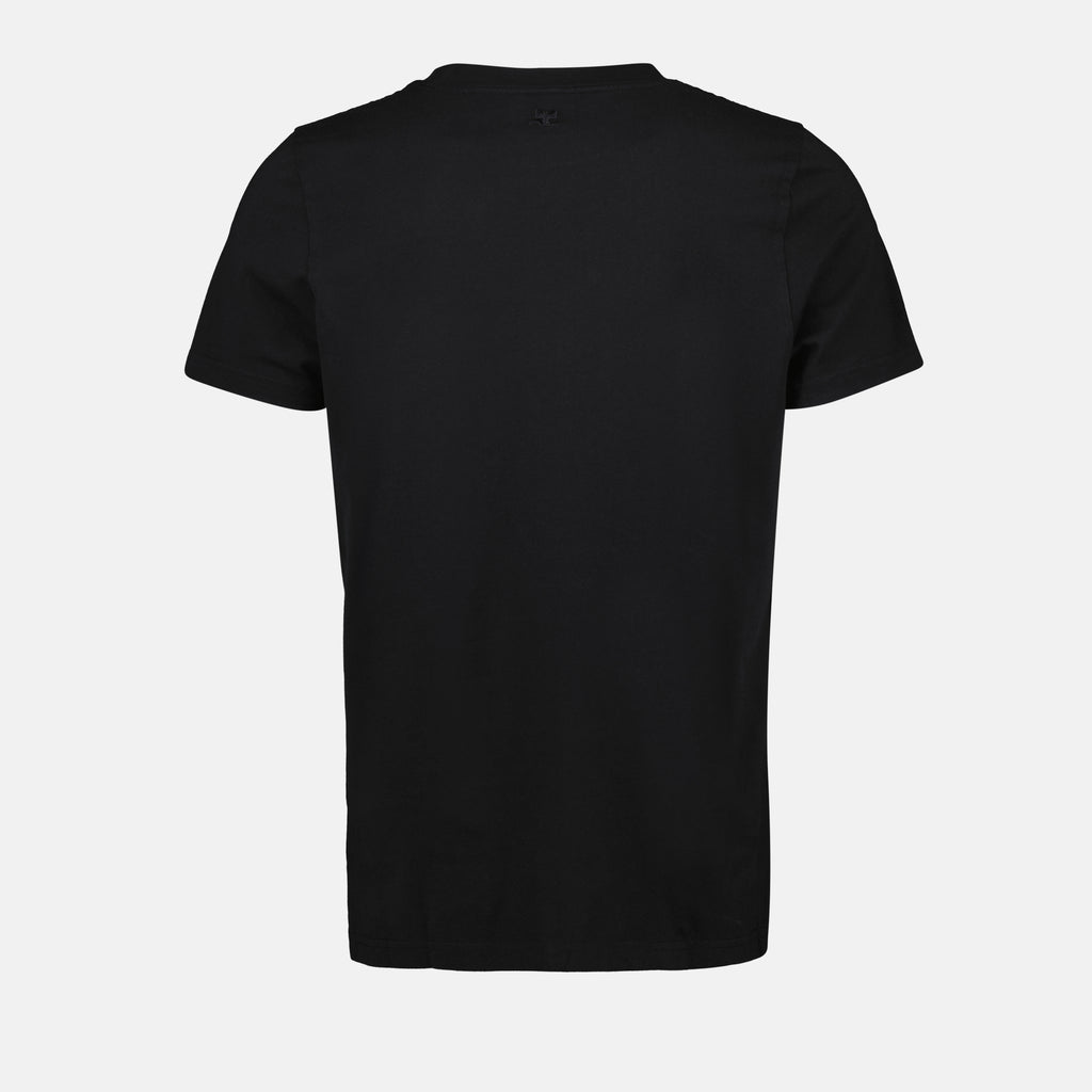 Camisetas T-shirt AC Courrèges Preto Homme