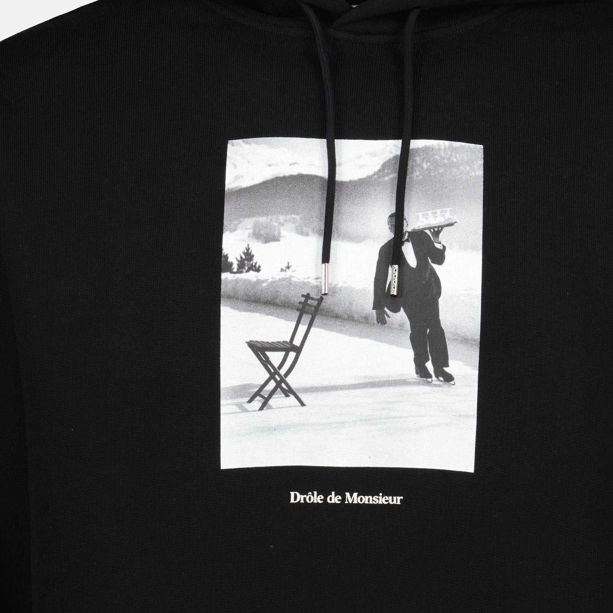 Image de l'article Veste à capuche Slogan de la marque Drole De Monsieur pour Homme - Saison Automne-Hiver 2025 - Vue détaillée_2