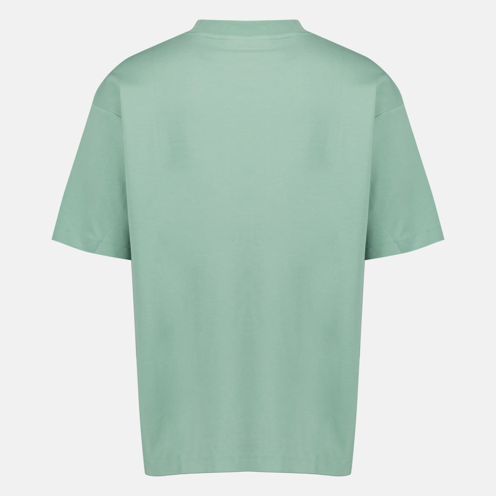 T-shirts Green T-shirt Palm Tree Slogan Drole De Monsieur Vert Homme