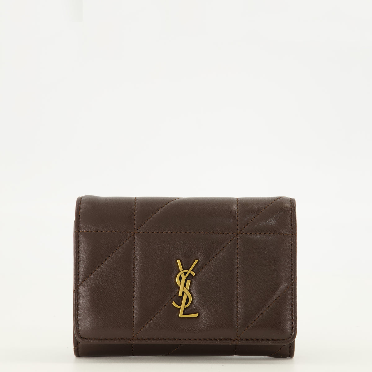 Petite maroquinerie Portefeuilles Jamie marron Saint Laurent Marron Femme