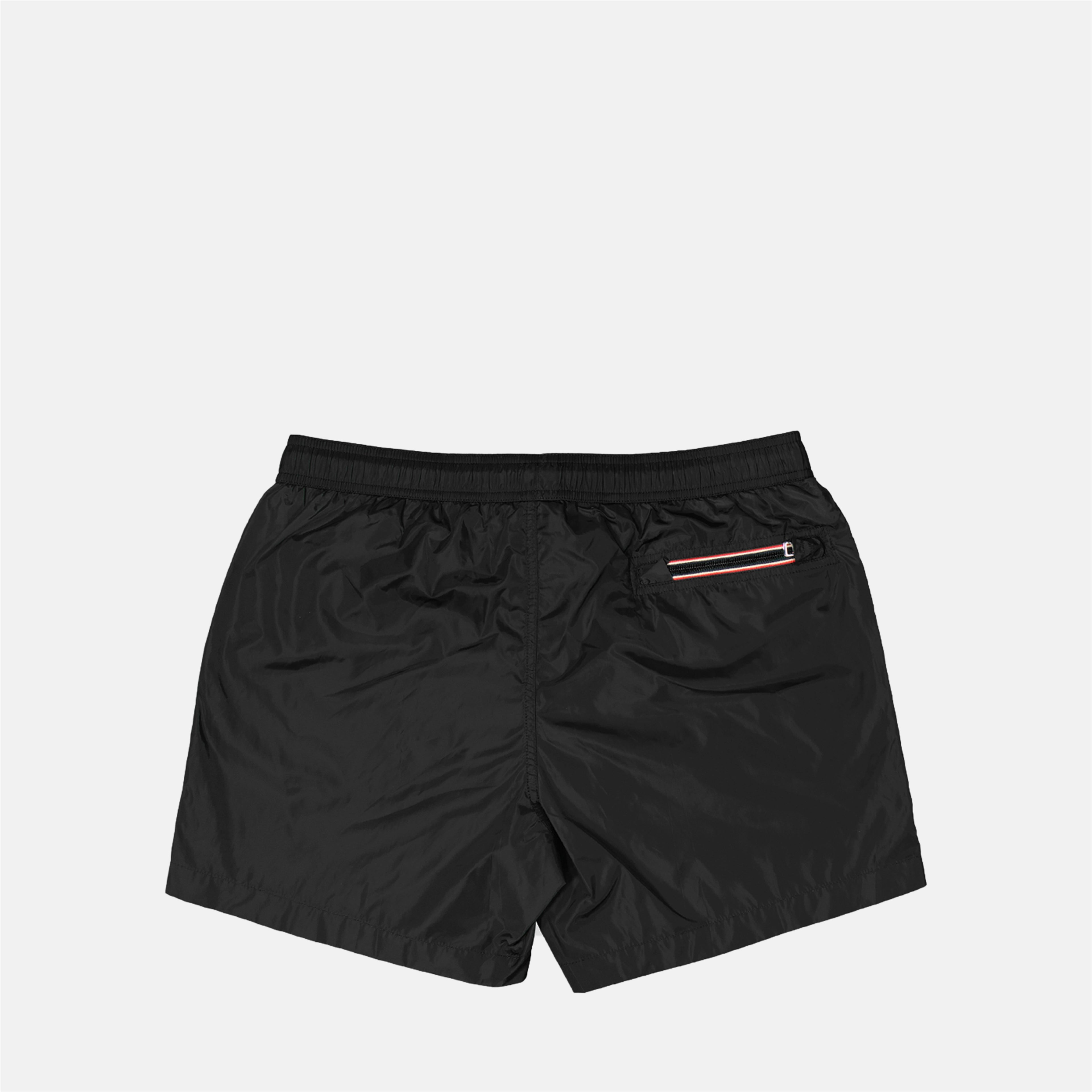 Image of Moncler brand logo swim shorts for men - Spring-Summer 2025 season - Detailed view_2