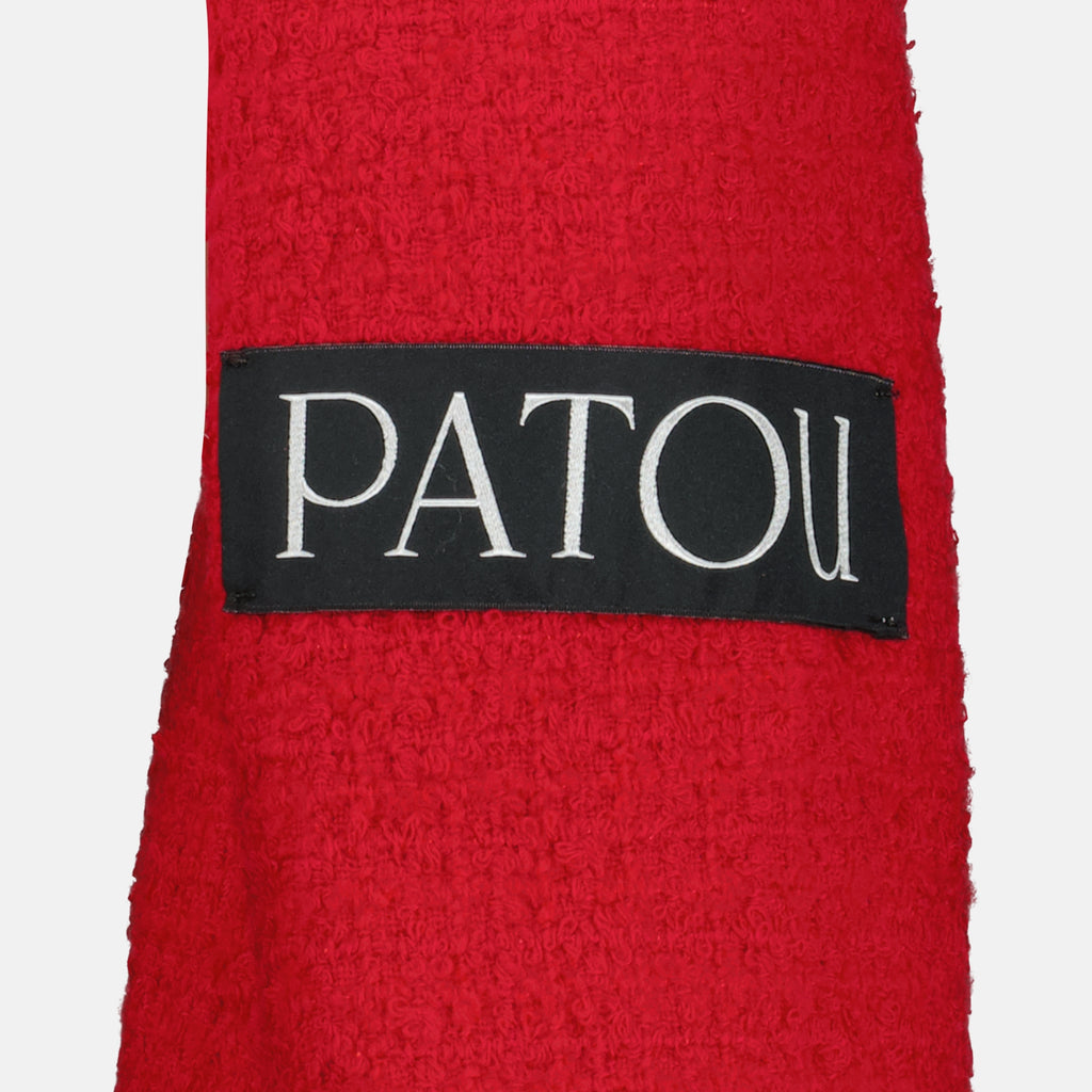 Image of the Patou brand Women's short tweed jacket - Autumn-Winter 2025 Season - Detailed View_2
