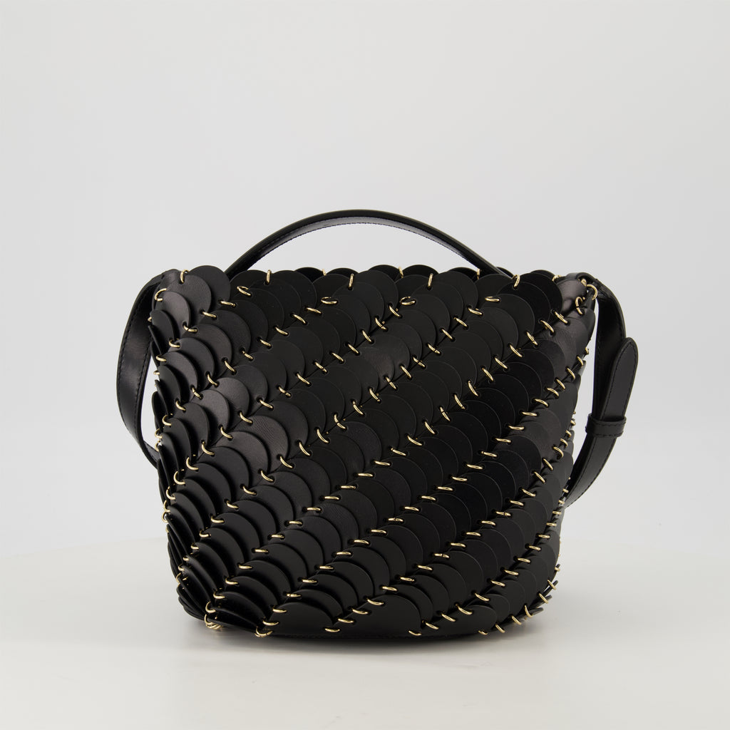 バケットバッグ パコ バケット バッグ Rabanne 黒 Femme