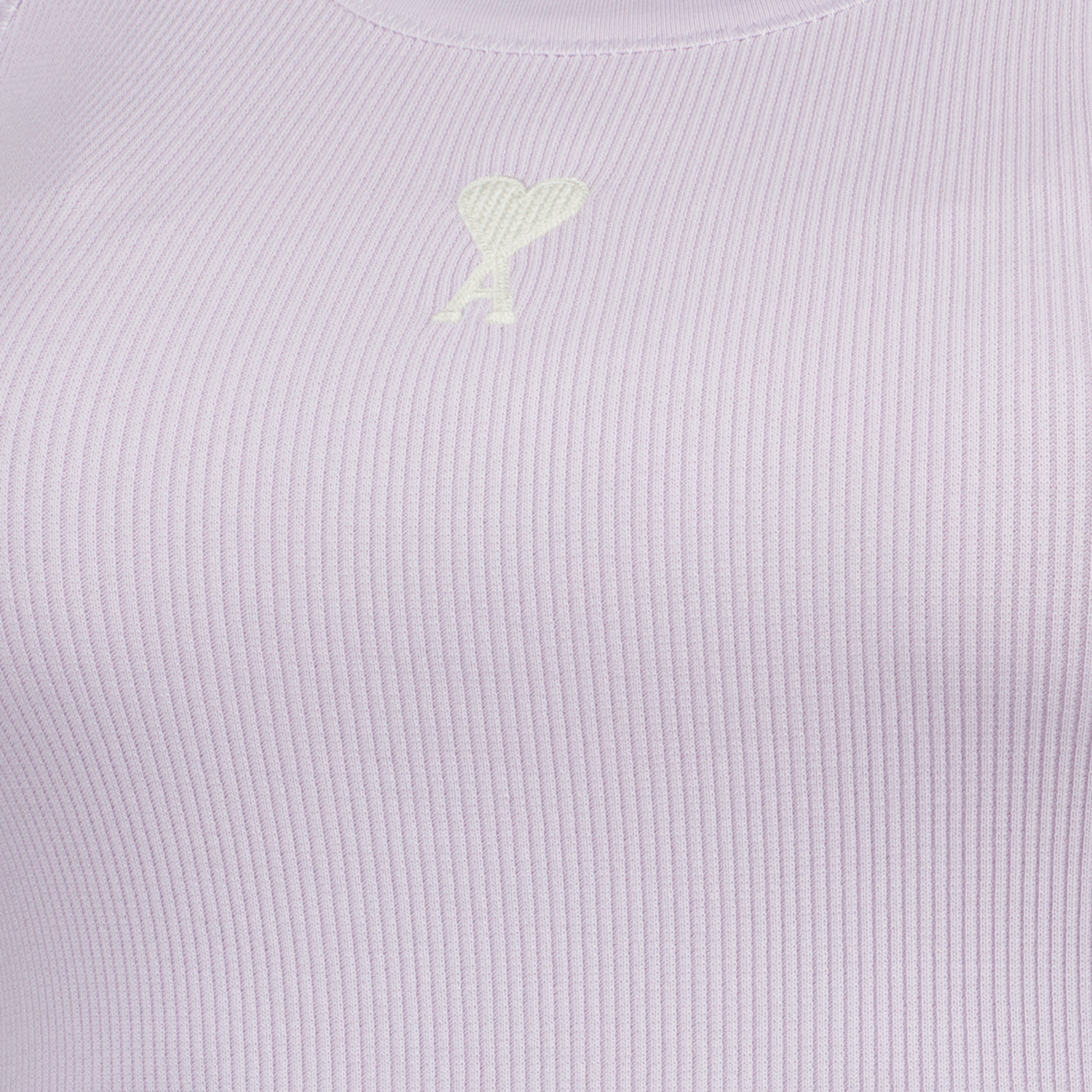 Tops Débardeur côtélé Ami PARIS Violet Femme