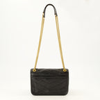 Sacs à main et épaule Niki ミニ ブラック レザー バッグ Saint Laurent Noir Femme