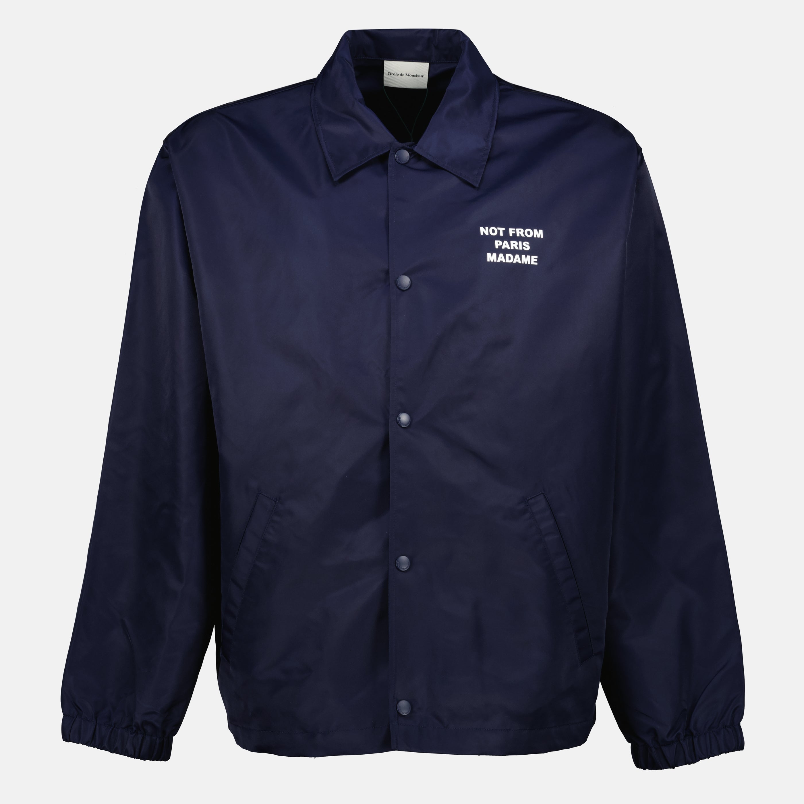 Jacken Slogan Jacke Drole De Monsieur Dunkelblau Homme