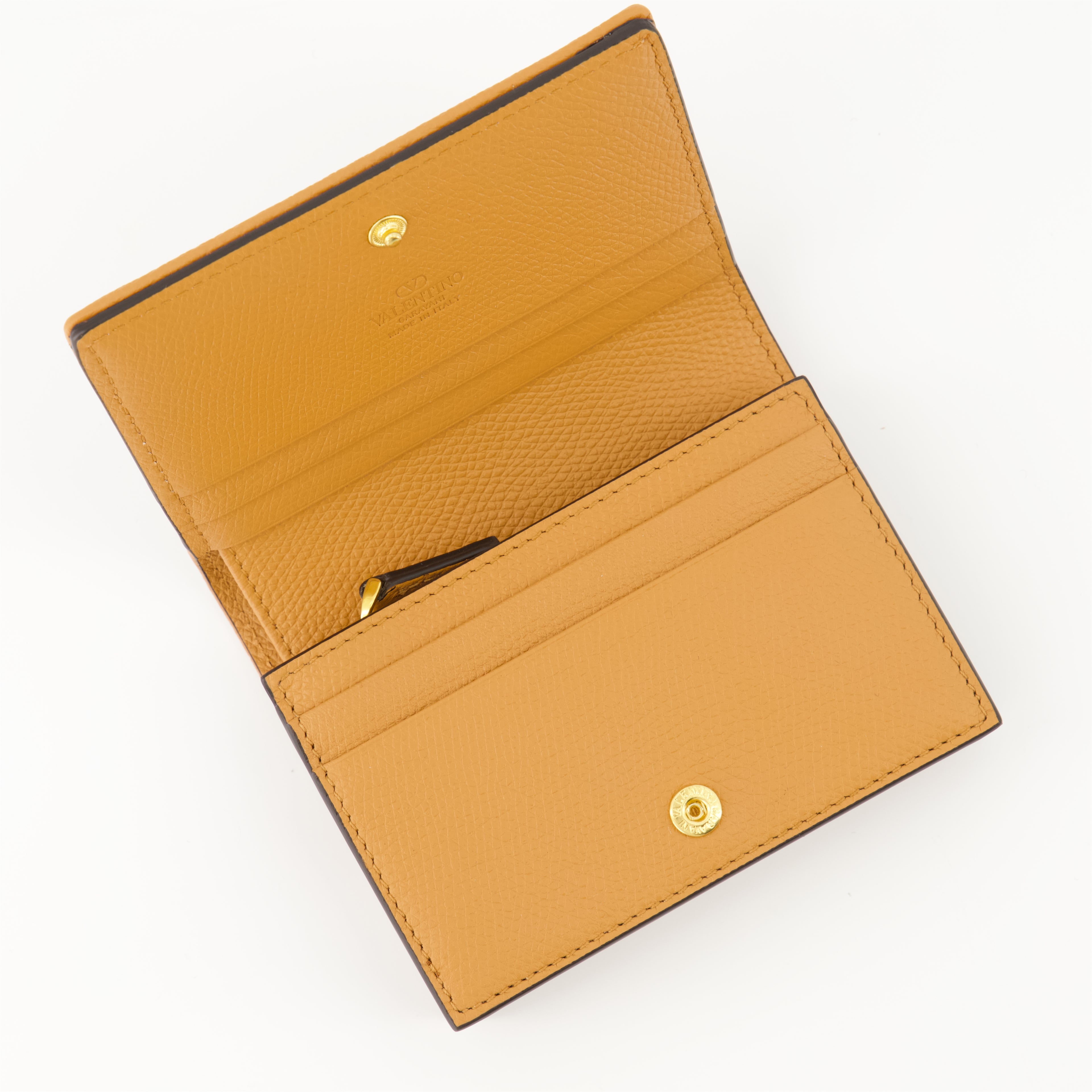 Petite maroquinerie Portefeuille VLogo signature Cerise Valentino Garavani Beige Femme