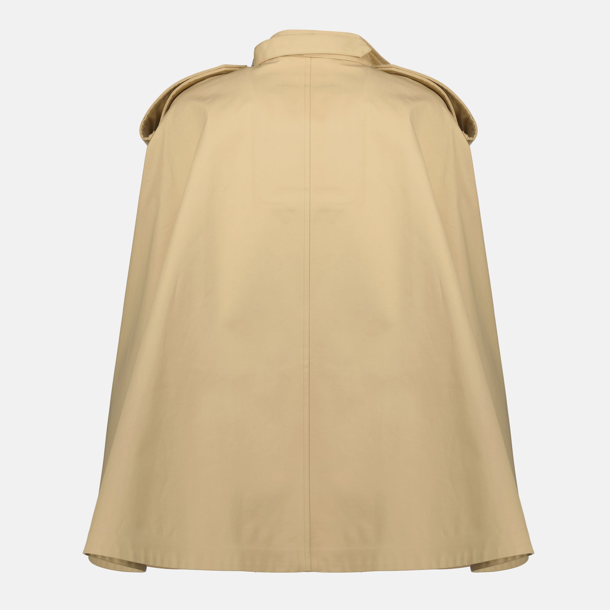 Vestes Capa di Cotone Beige Burberry Beige Femme
