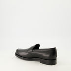 Imagen de los mocasines de cuero para hombre de Tod's - Temporada Otoño-Invierno 2025 - Vista de tres cuartos trasera derecha