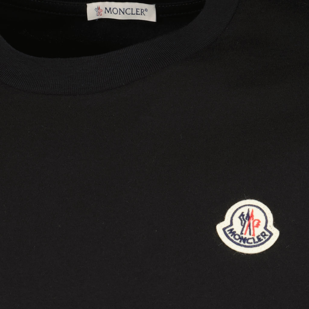 Imagen del artículo Lote de tres camisetas negras de la marca Moncler para Hombre - Temporada Primavera-Verano 2026 - Vista Detallada 1