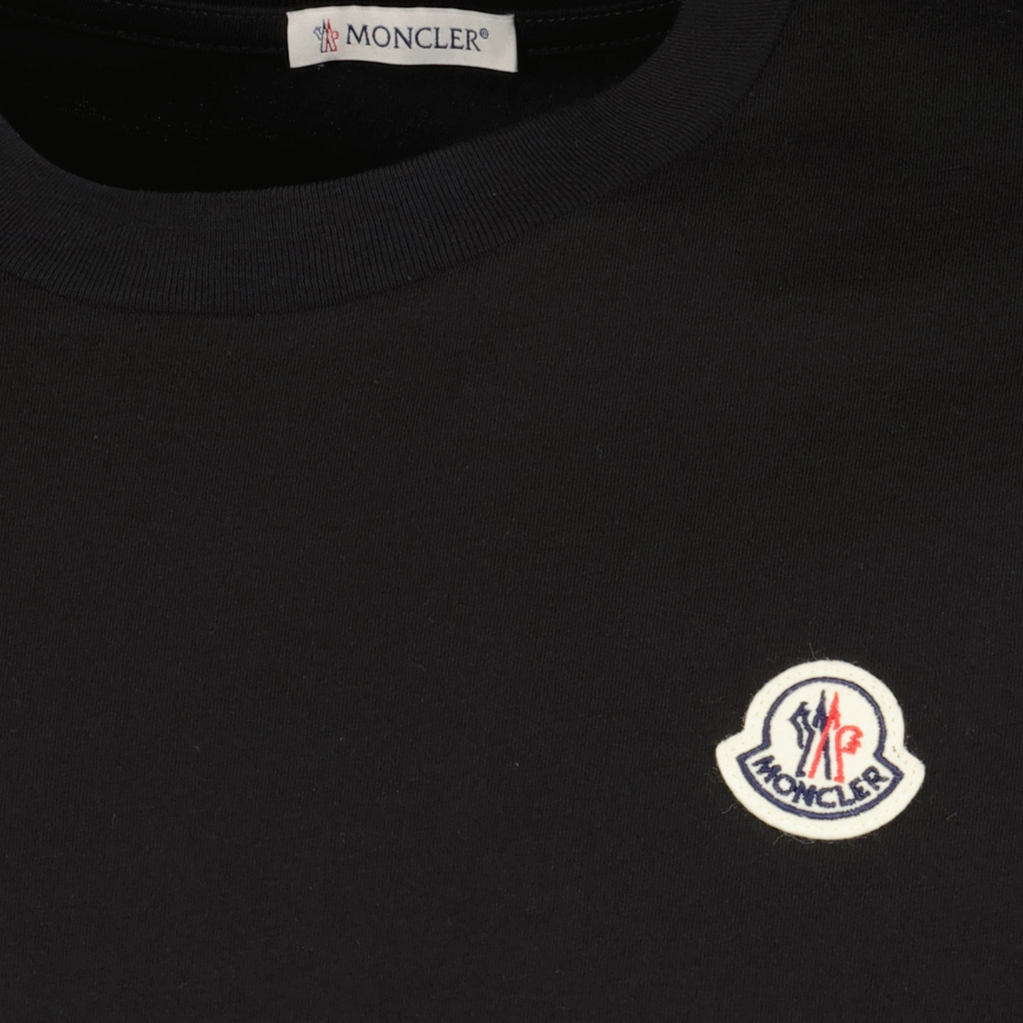 Image of the article Pack of three Moncler logo t-shirts for men - Spring-Summer 2026 - Detailed View_1
