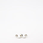 Joias Bague double Skull Alexander McQueen Prata Femme