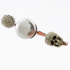 Joias Bague double Skull Alexander McQueen Prata Femme