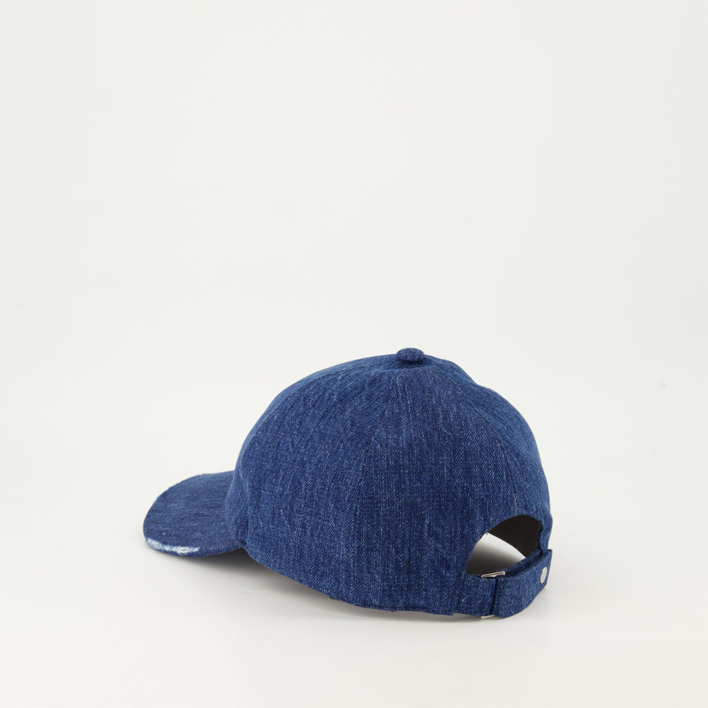 Hats, caps and beanies Cou<tc>tu</tc>re denim cap Dior Blue Homme