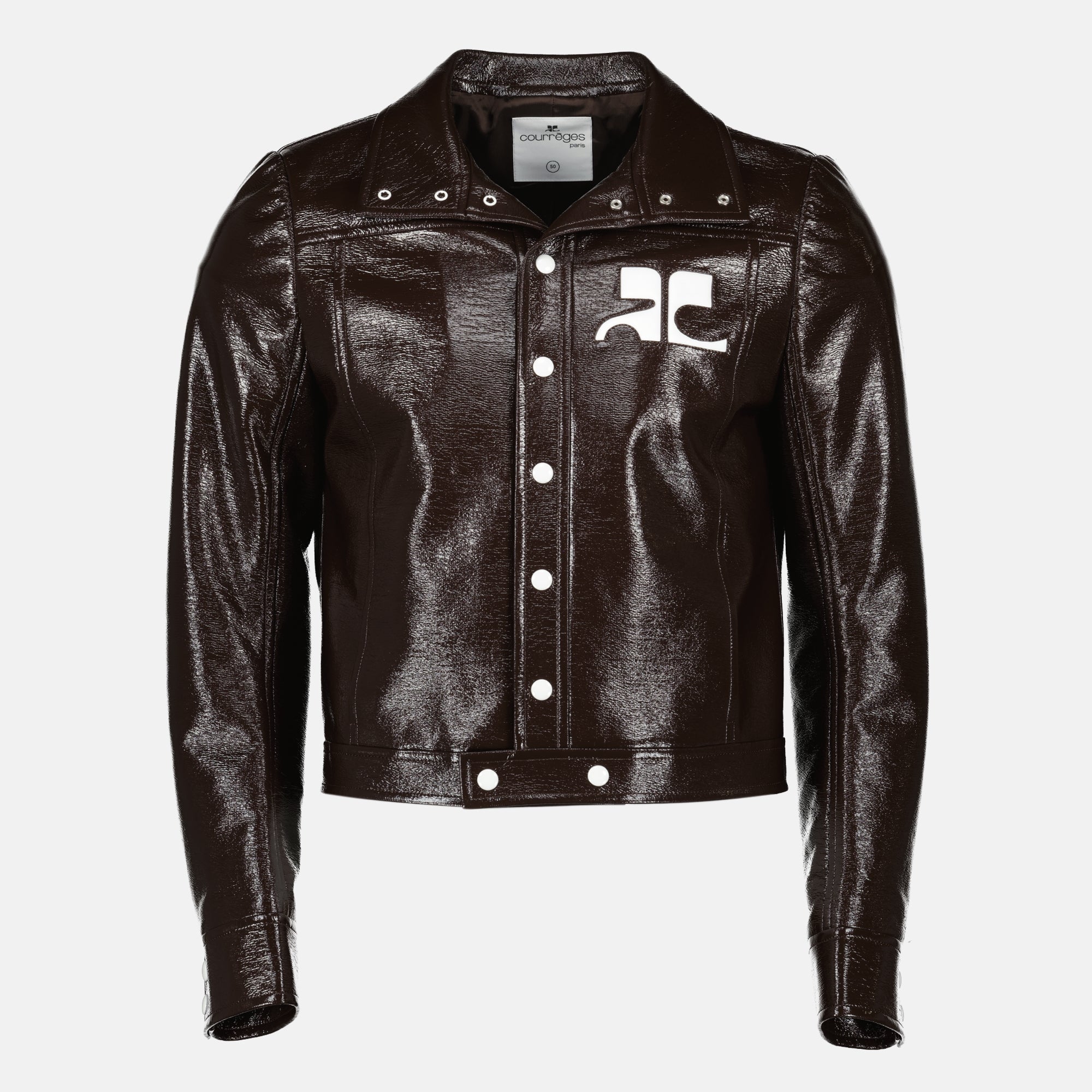 Vestes Vinyl Reissue Jacket Courrèges Marron Homme