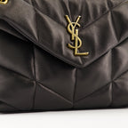 Handtaschen und schultertaschen Medium Puffer Bag Saint Laurent Schwarz Femme