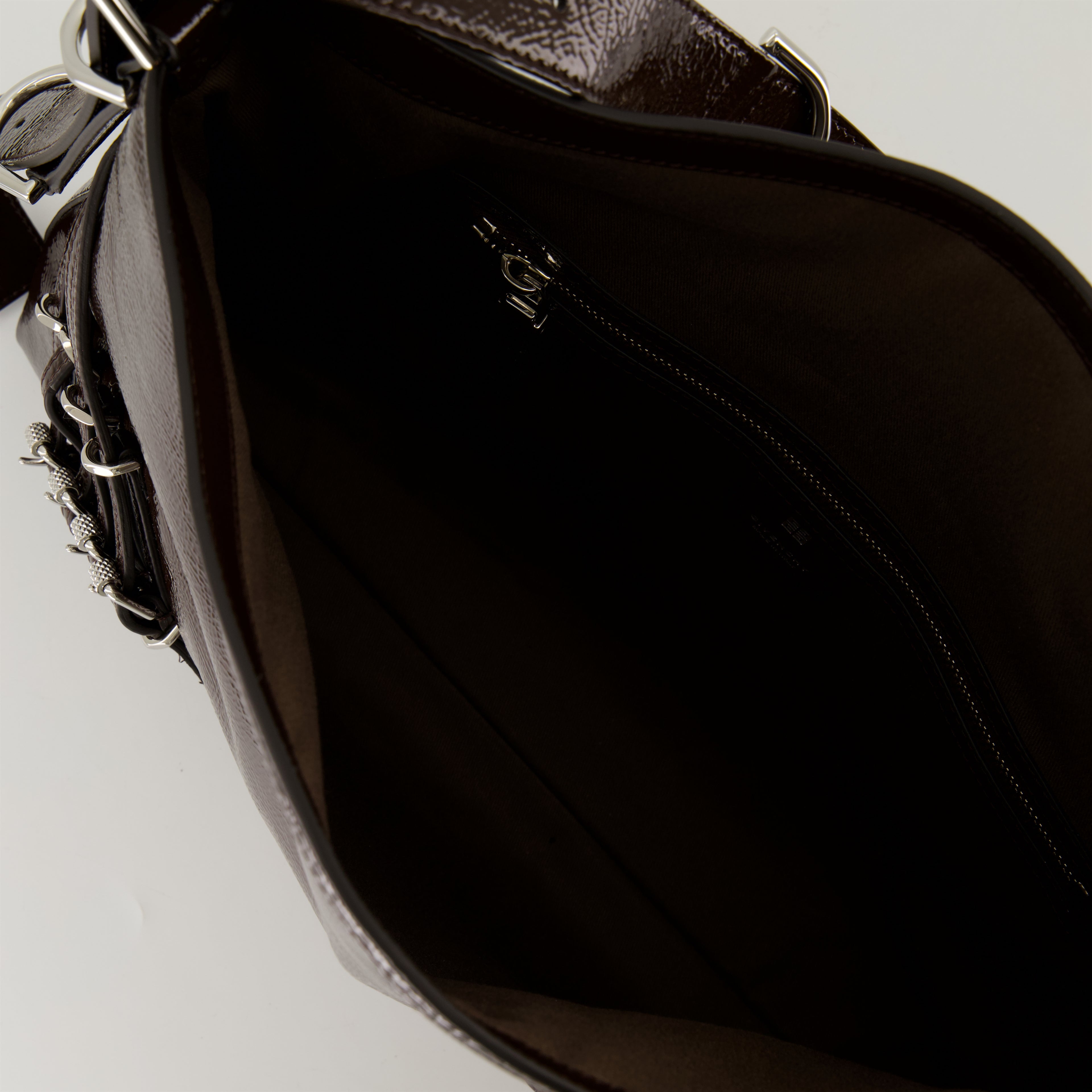 ハンドバッグ・ショルダーバッグ ヴォワユ レザー バッグ Givenchy 茶色 Femme