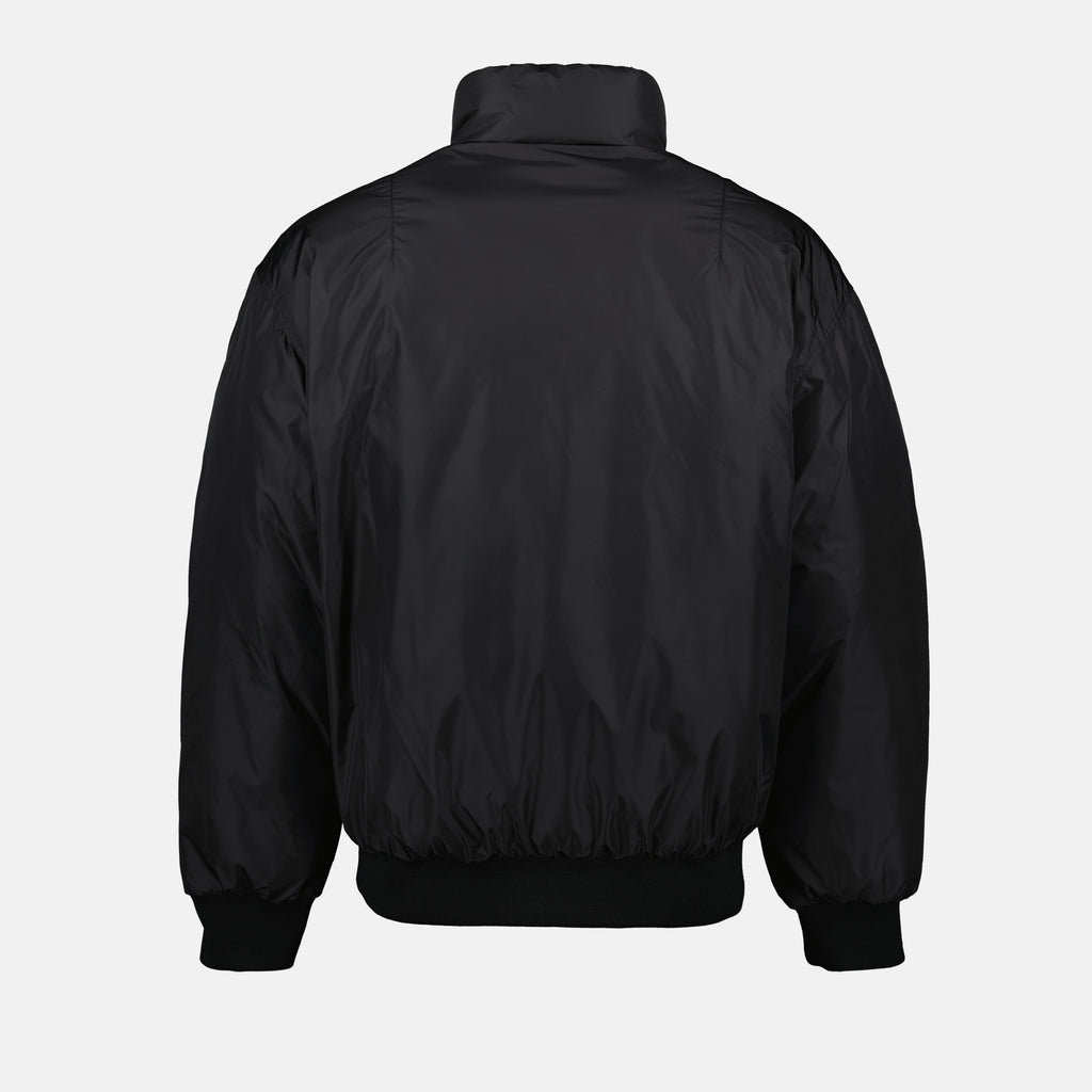 Manteaux Doudoune en Re-nylon Prada Noir Homme