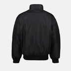 Manteaux Doudoune en Re-nylon Prada Noir Homme