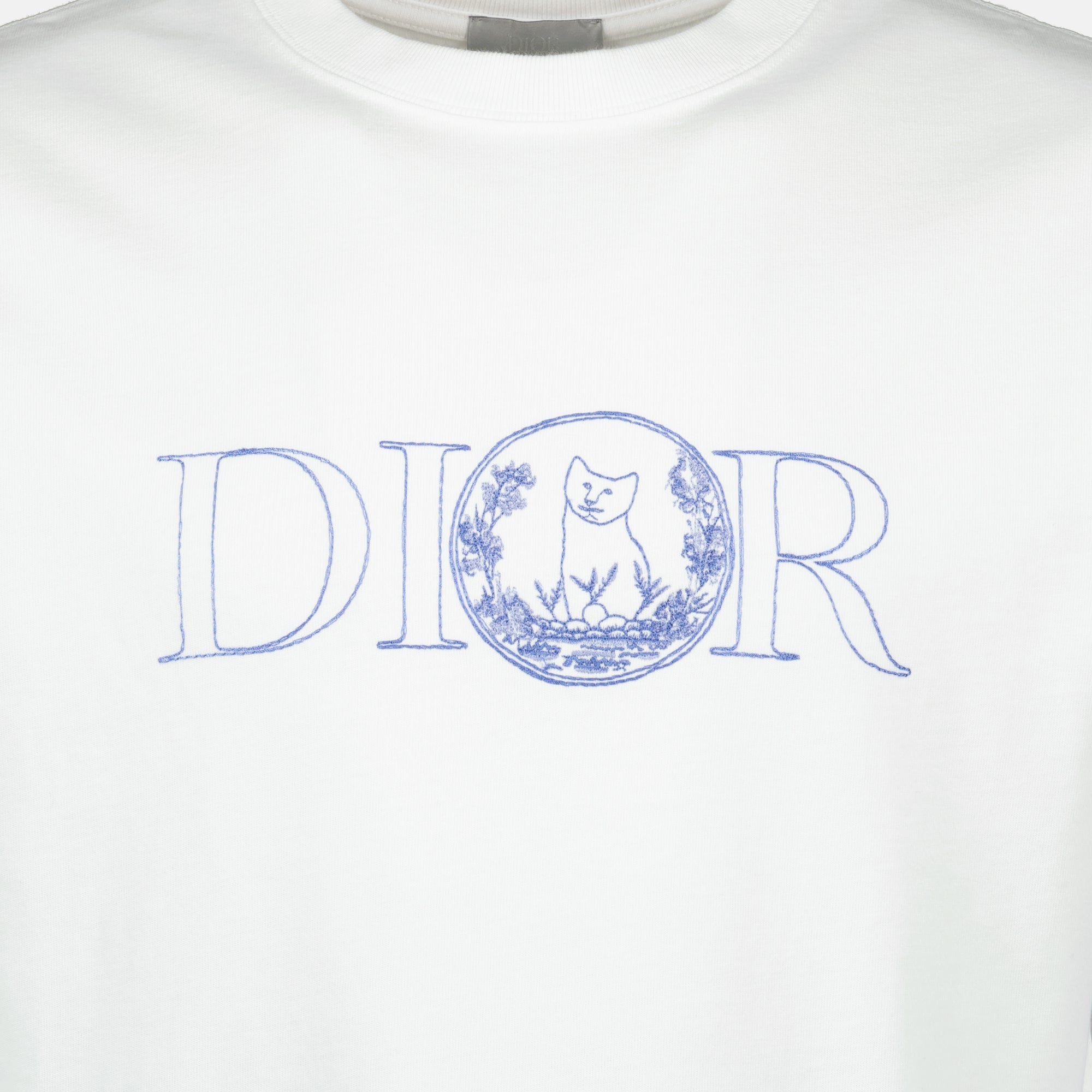 Tシャツ ディオールとハイルトン・ネルのTシャツ Dior 白 Homme