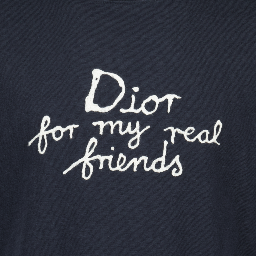 T-shirts T-shirt Dior and Hylton Nel Dior Bleu foncé Homme