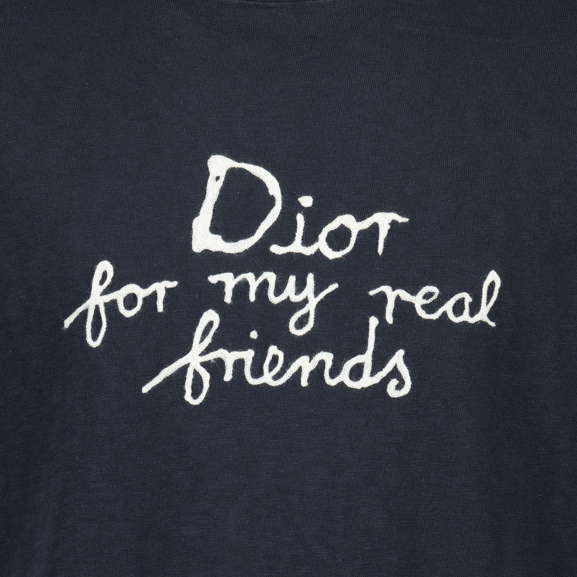 T-shirts T-shirt Dior and Hylton Nel Dior Bleu foncé Homme