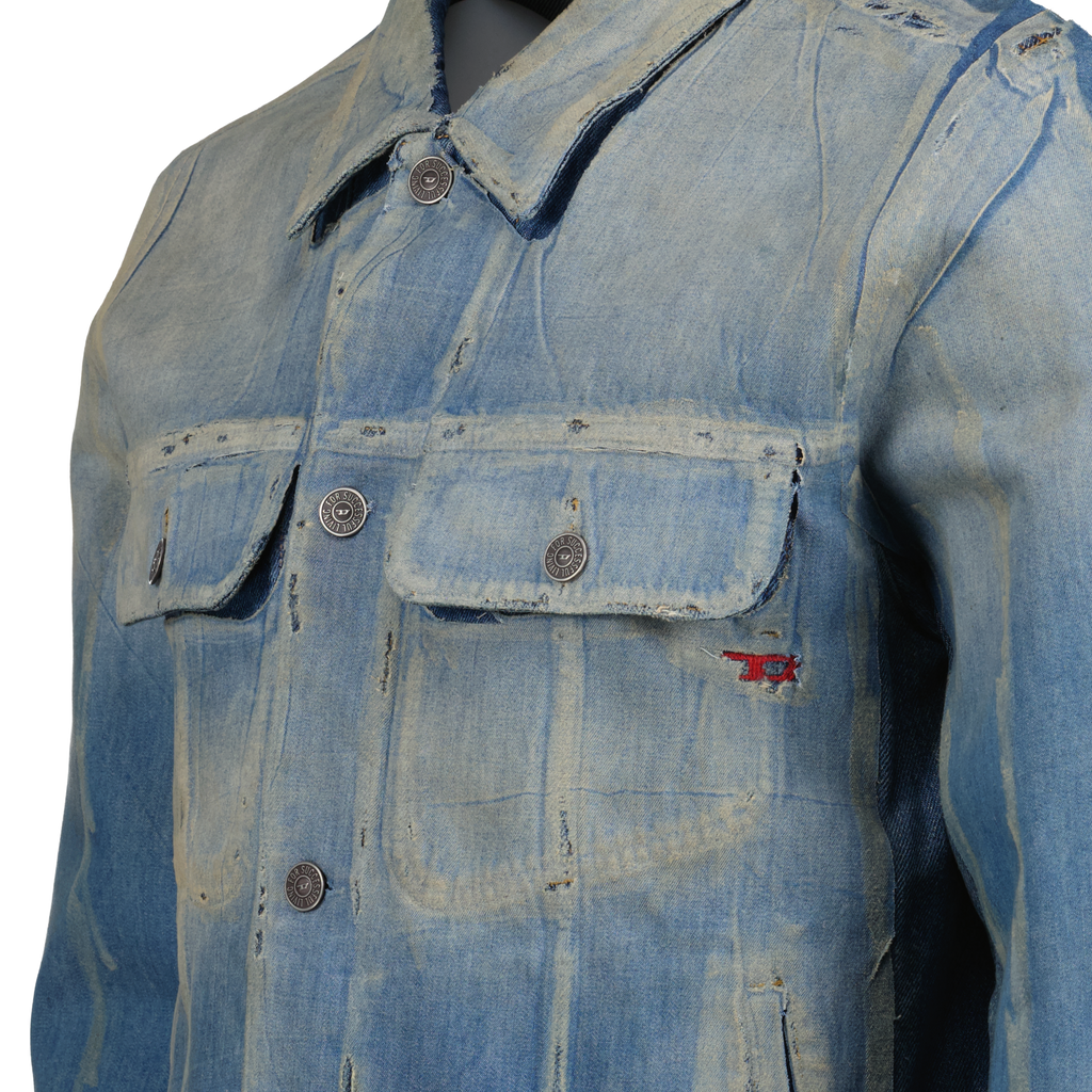 Vestes Veste en jean D-Barcy-S3 Diesel Bleu Homme