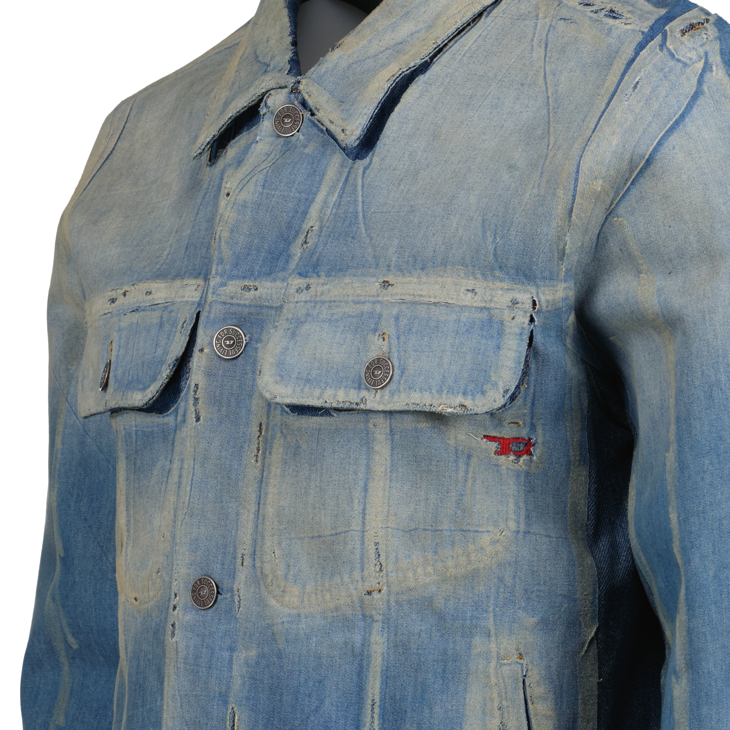 Vestes Veste en jean D-Barcy-S3 Diesel Bleu Homme