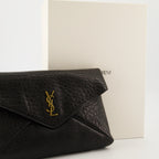Clutches Envelope Clutch Saint Laurent Black Women