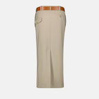 Gonne Gonna a Tubino Moschino Beige Femme