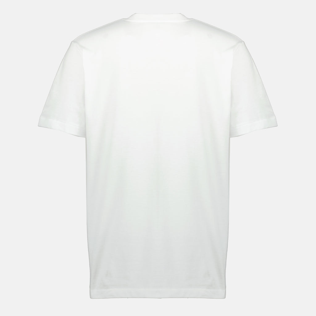 Immagine dell'articolo T-shirt bianca con etichetta della marca Dior per Uomo - Collezione Autunno-Inverno 2025 - Vista Retro