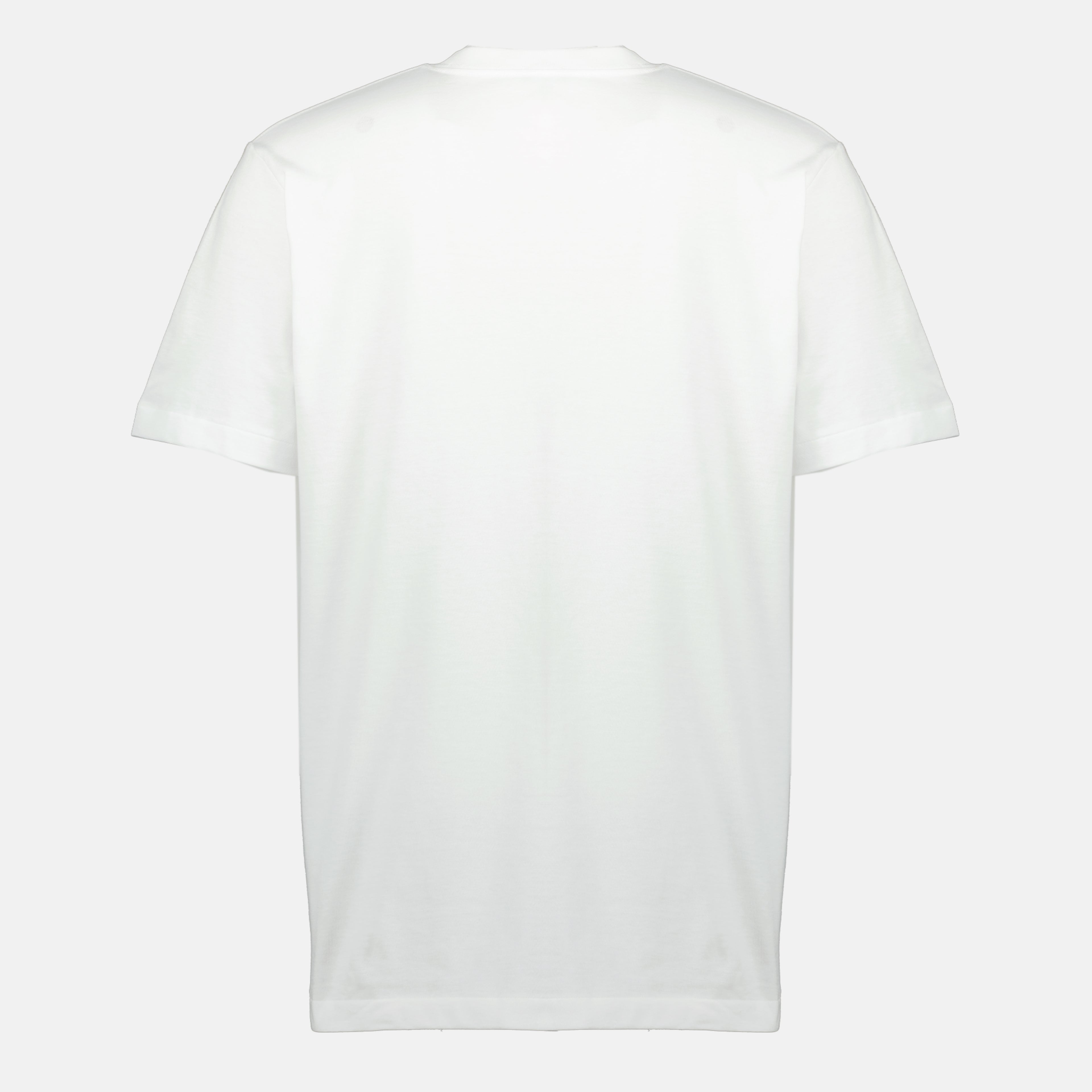 Immagine dell'articolo T-shirt bianca con etichetta della marca Dior per Uomo - Collezione Autunno-Inverno 2025 - Vista Retro