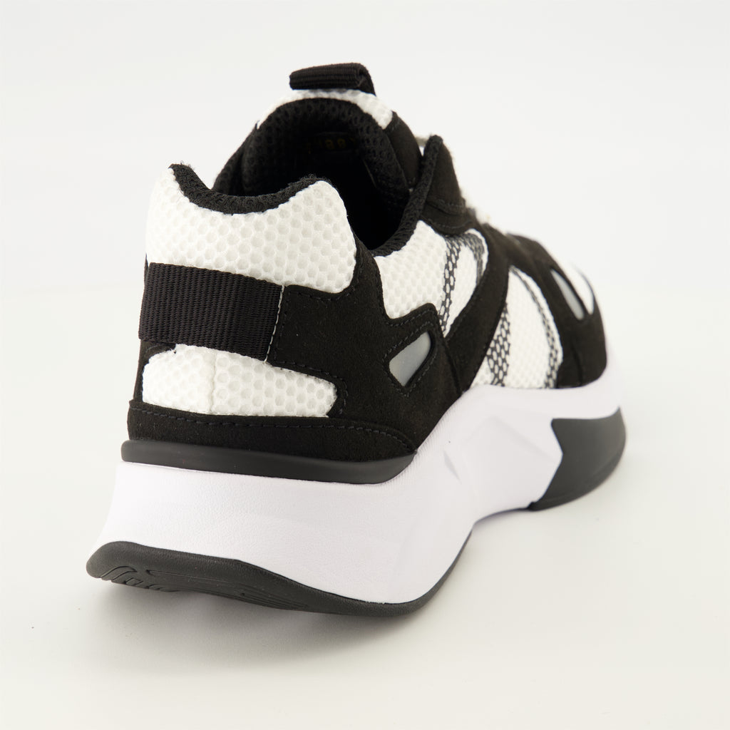 Baskets Baskets Demivee en tissu blanc Valentino Garavani Blanc Homme