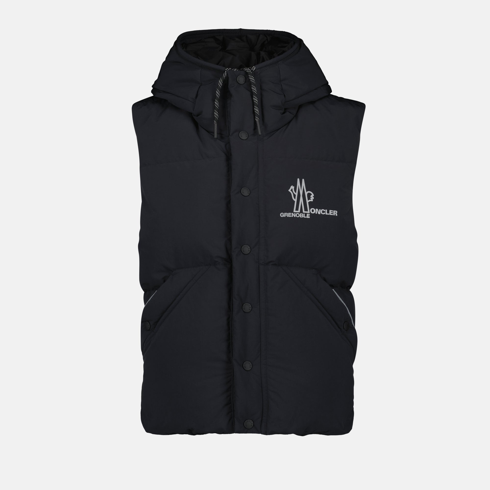 Jacken Baldy Ärmellose Daunenjacke Moncler Grenoble Schwarz Homme