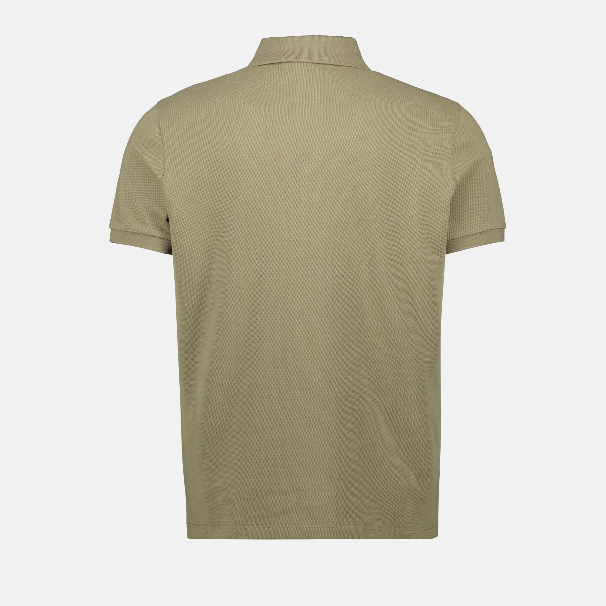 Poloshirts Grünes Kurzarm-Polo Moncler Khaki Homme